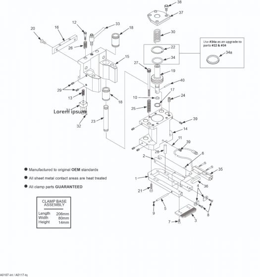 Replacement Parts For A0107-INT