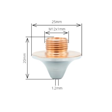Single Mushroom 1.2mm / Concave