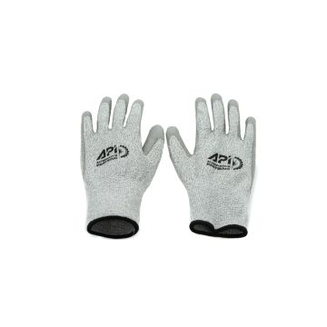 Large HPPE Cut Resistant Gloves (Level 5) - (Pack of 3 Pairs)