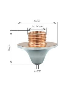Single Mushroom 2.5mm