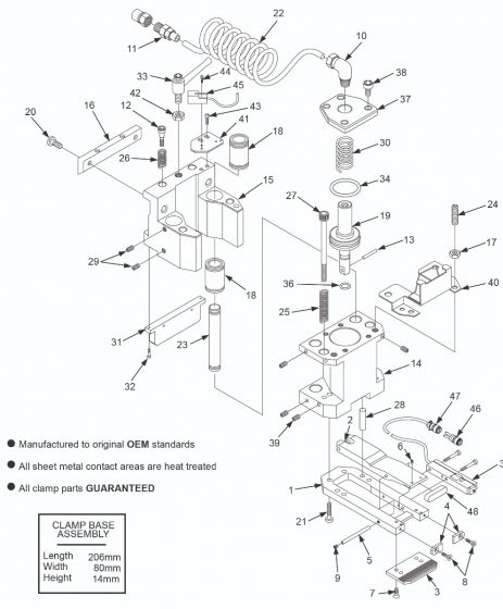 Replacement Parts For A0100-CA