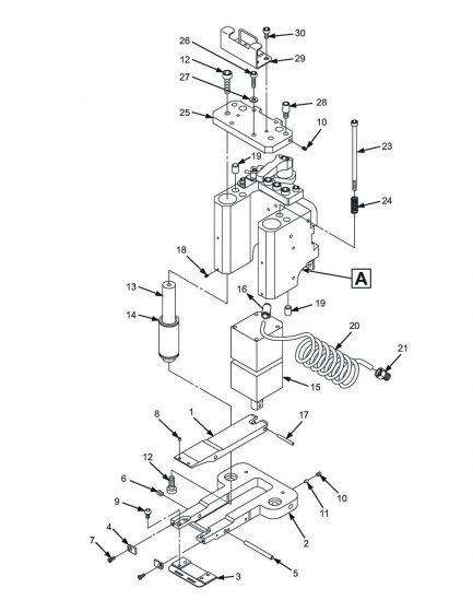 Replacement Parts for L Type Work Clamp  (A0116-CA)
