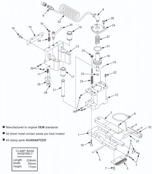Replacement Parts For A0106-CA
